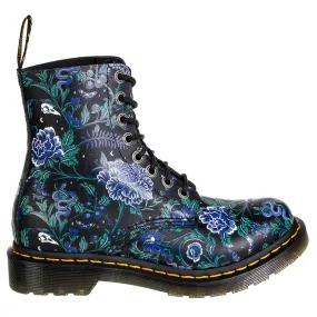 1460 Pascal Floral Printed Leather Women's Ankle Boots