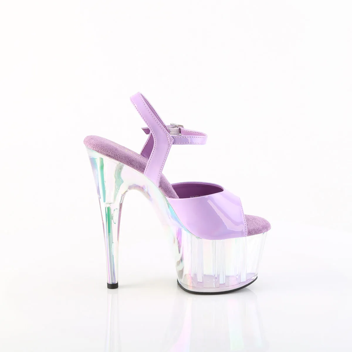 7 Inch Heel ADORE-709HT Lavender Holo