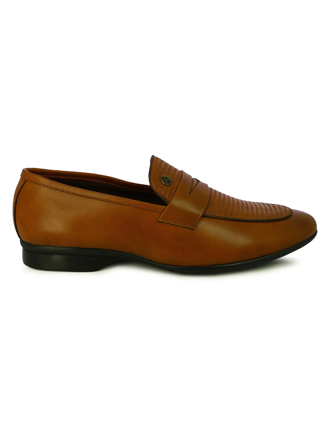 Alberto Torresi Men's Covex Tan Men's Formal Slip-Ons