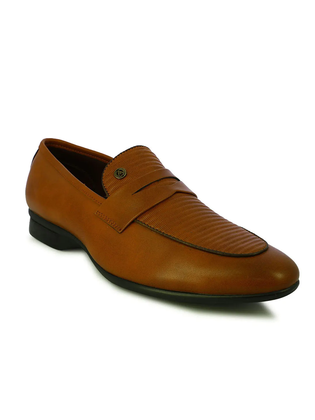 Alberto Torresi Men's Covex Tan Men's Formal Slip-Ons