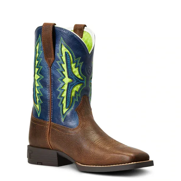 Ariat Kids Boots - Koel VentTEK - Rowdy Rust/Daring Indigo