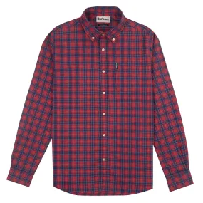 Barbour Highland Check 35 Tailored L/S Shirt Red