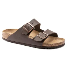 BIRKENSTOCK ARIZONA BIRKO-FLOR DARK BROWN