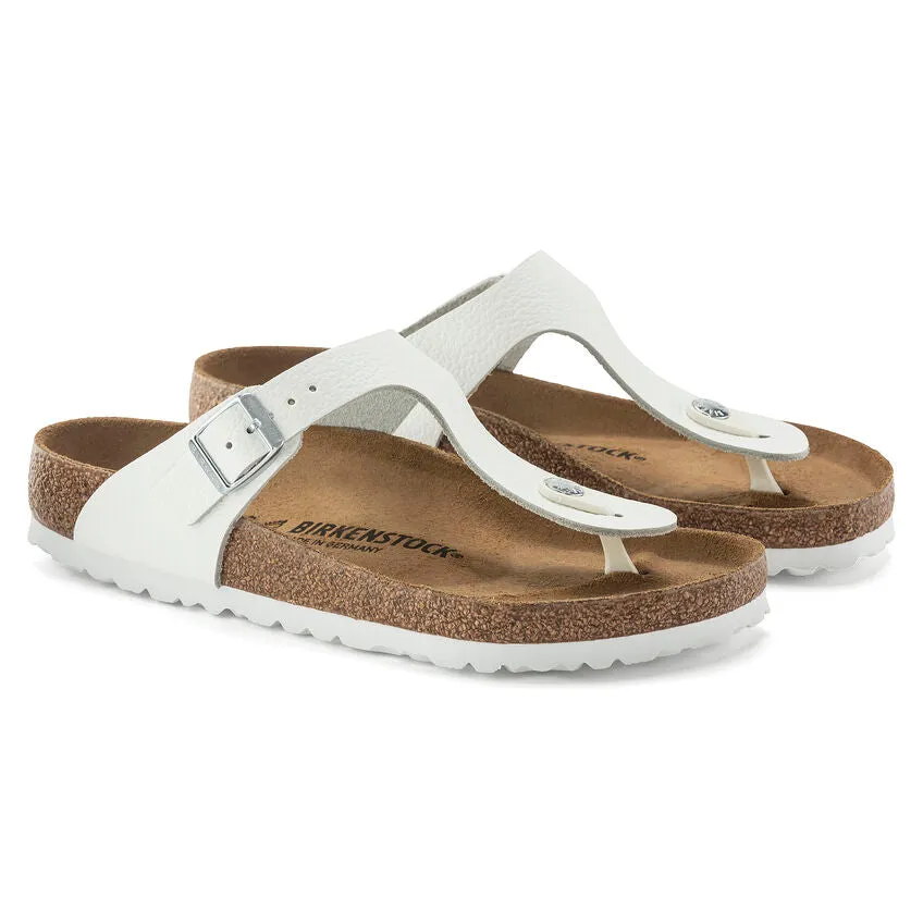 BIRKENSTOCK Women's Gizeh Leather (White)