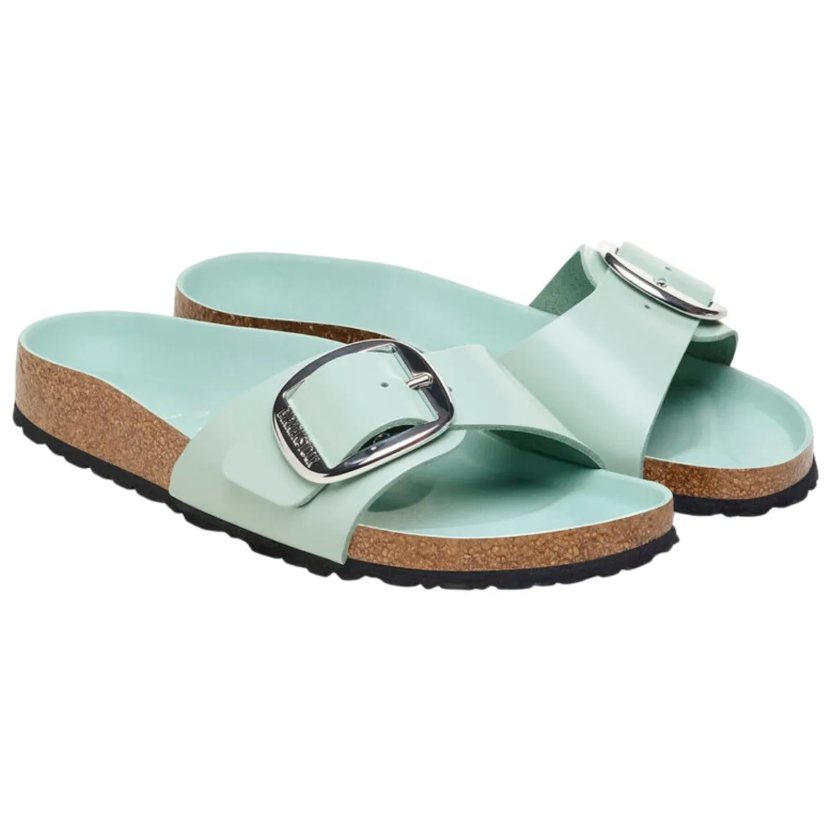 Birkenstock Women's Madrid Big Buckle High Shine Surf Green