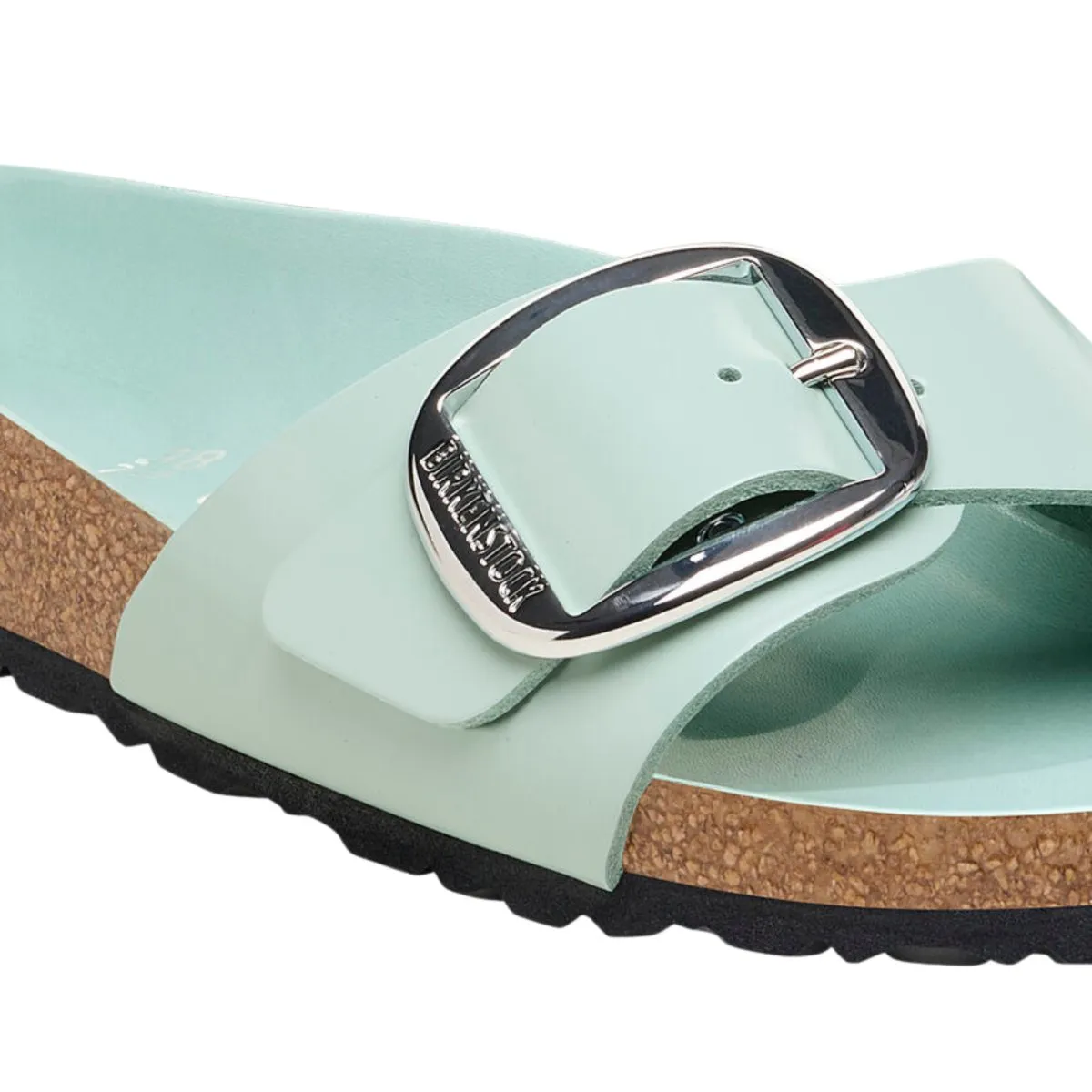 Birkenstock Women's Madrid Big Buckle High Shine Surf Green