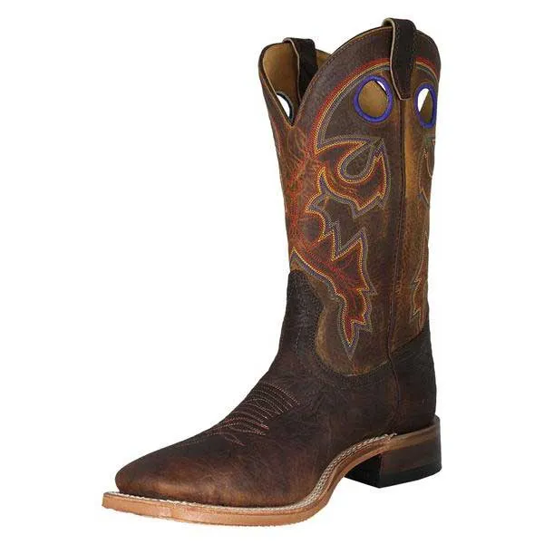 Boulet Men's Bison Square Toe Cowboy Boots