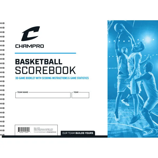 Champro Basketball Scorebook