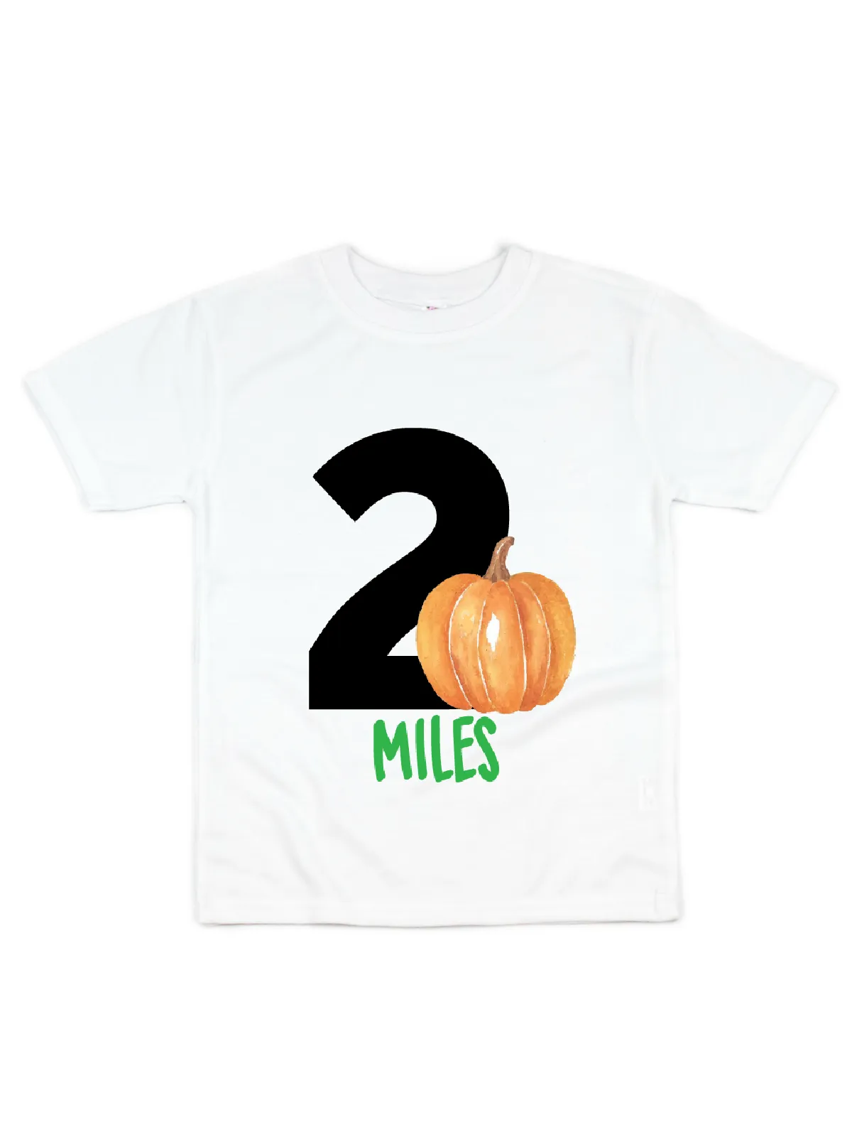 Custom Pumpkin Birthday Shirt