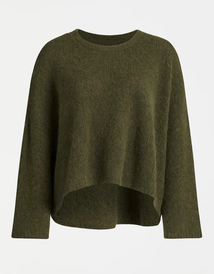 Elk - Agna Sweater Dark Olive