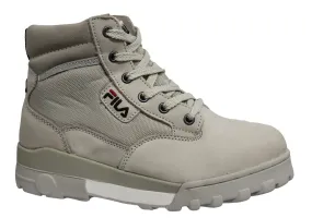 Fila Grunge Mid Lace Up Womens Hiker Boots Leather Textile Hiking 1010160 00J