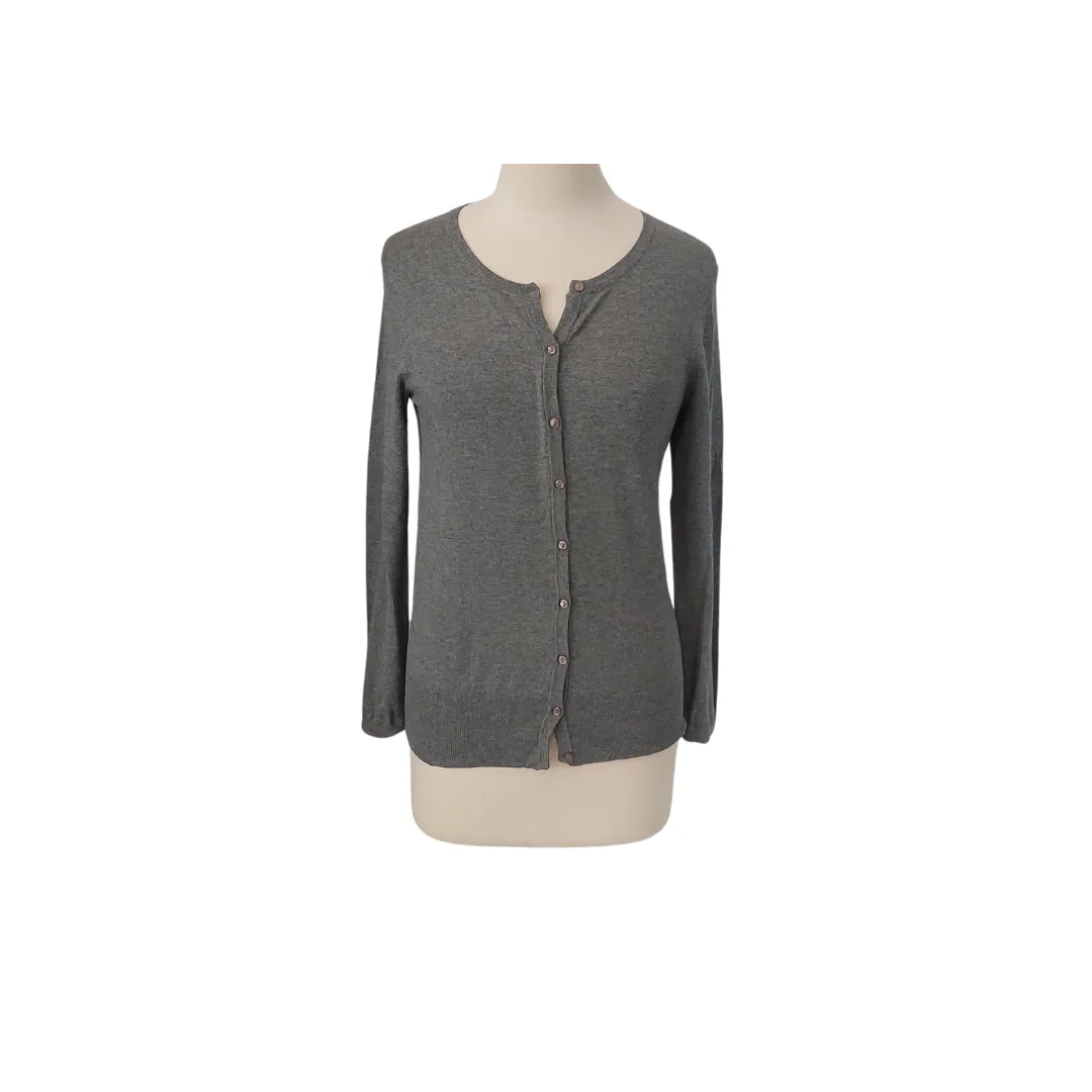 French Connection Grey Cardigan | Pre Loved |