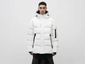 Gloss O.S Down Jacket - White