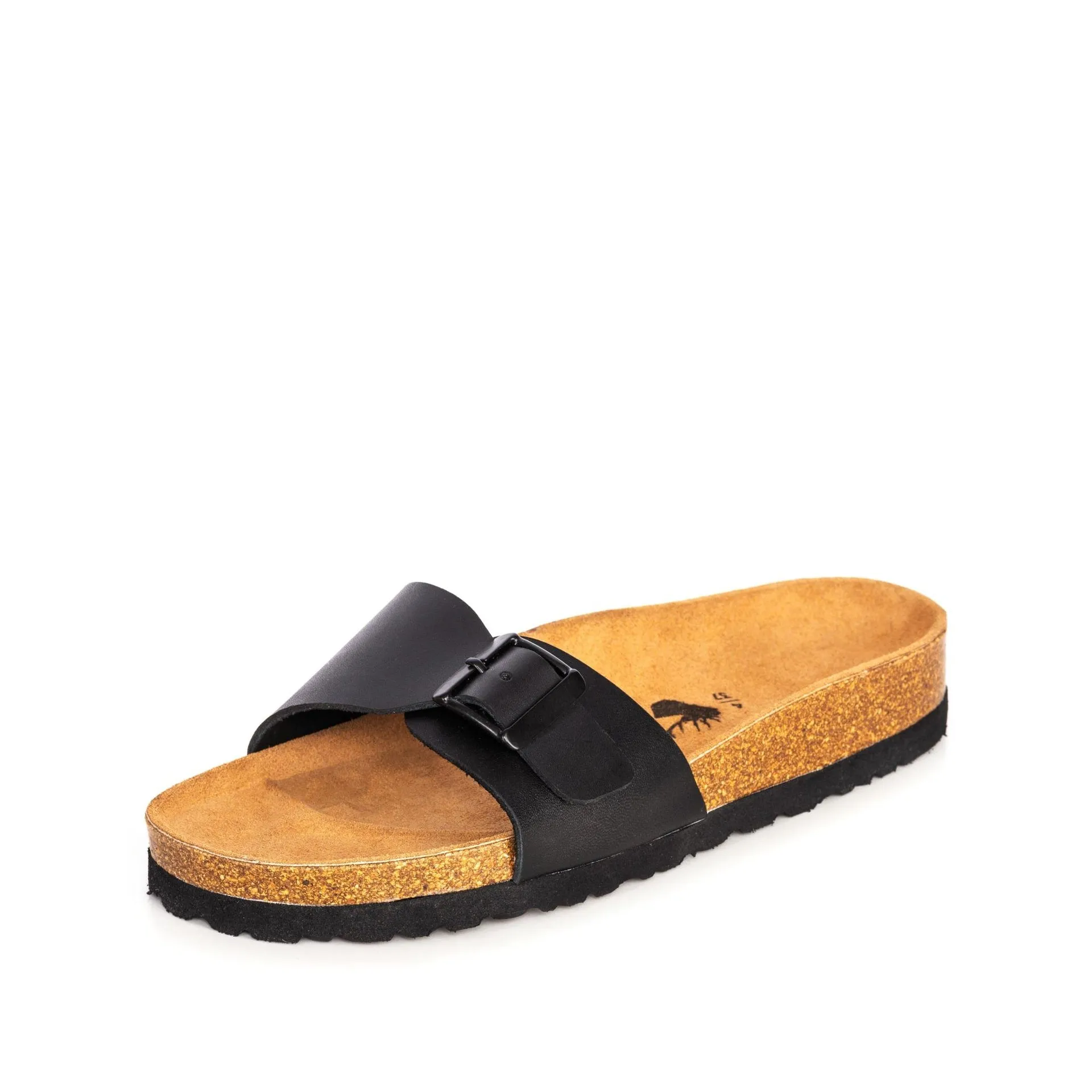 IVY BLACK CORK SANDAL