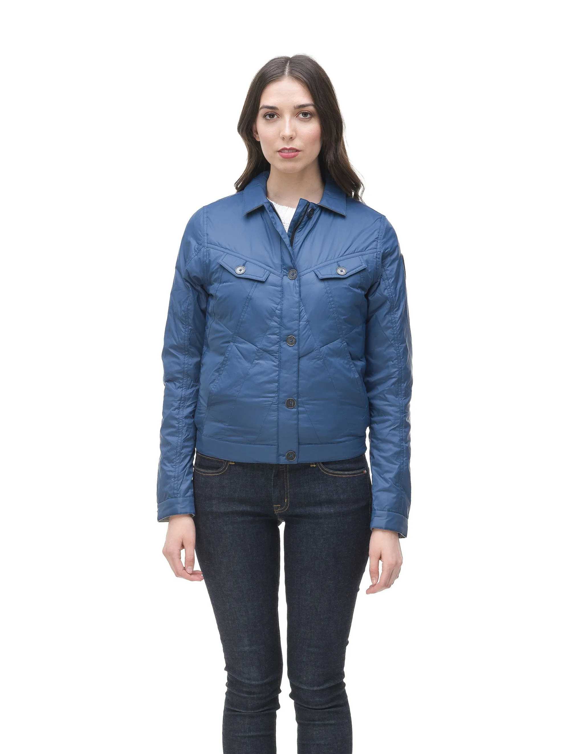 Jean Women's Down Cropped Jacket