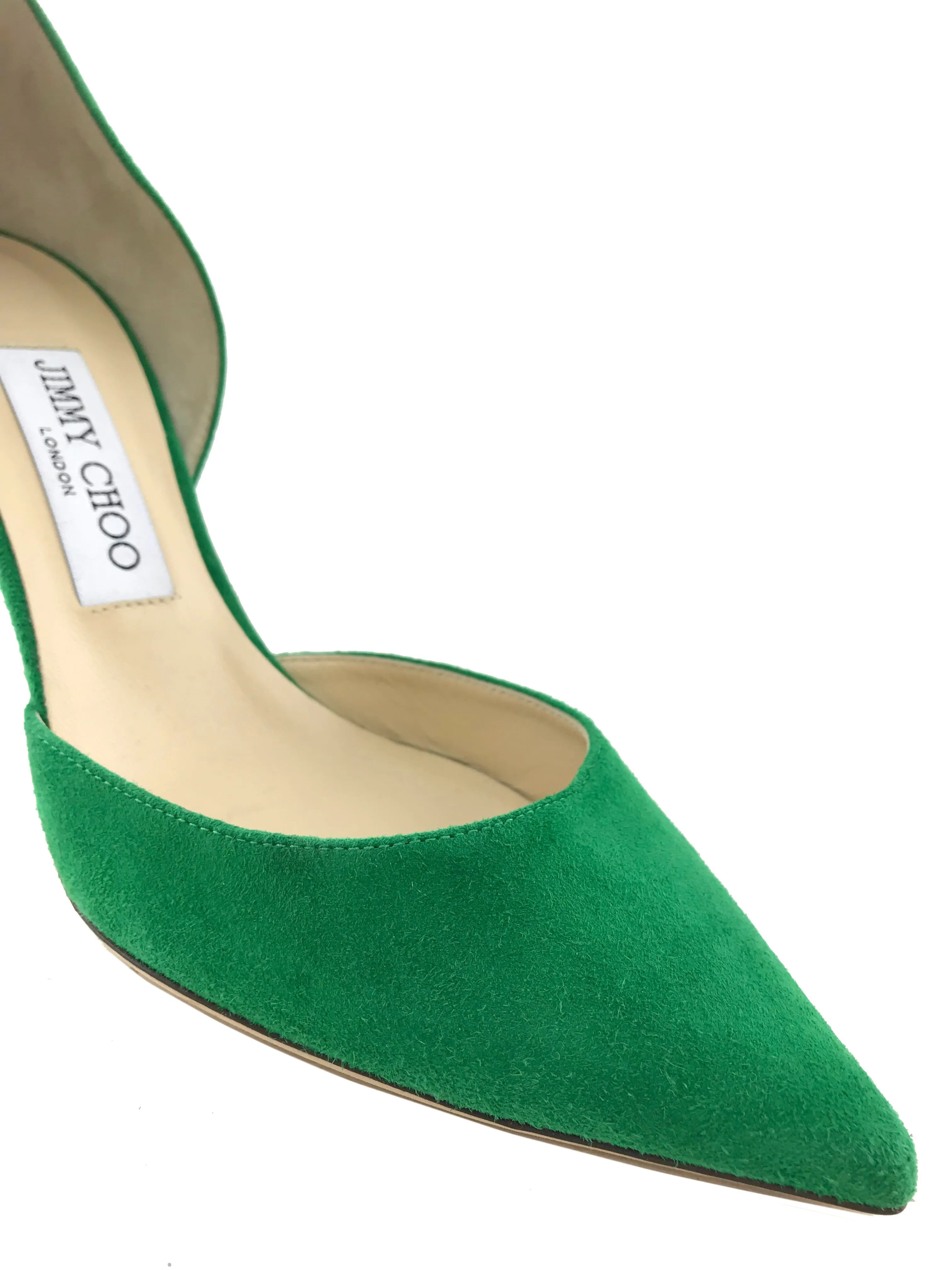 Jimmy Choo Addison Suede d'Orsay Pumps Size 7.5