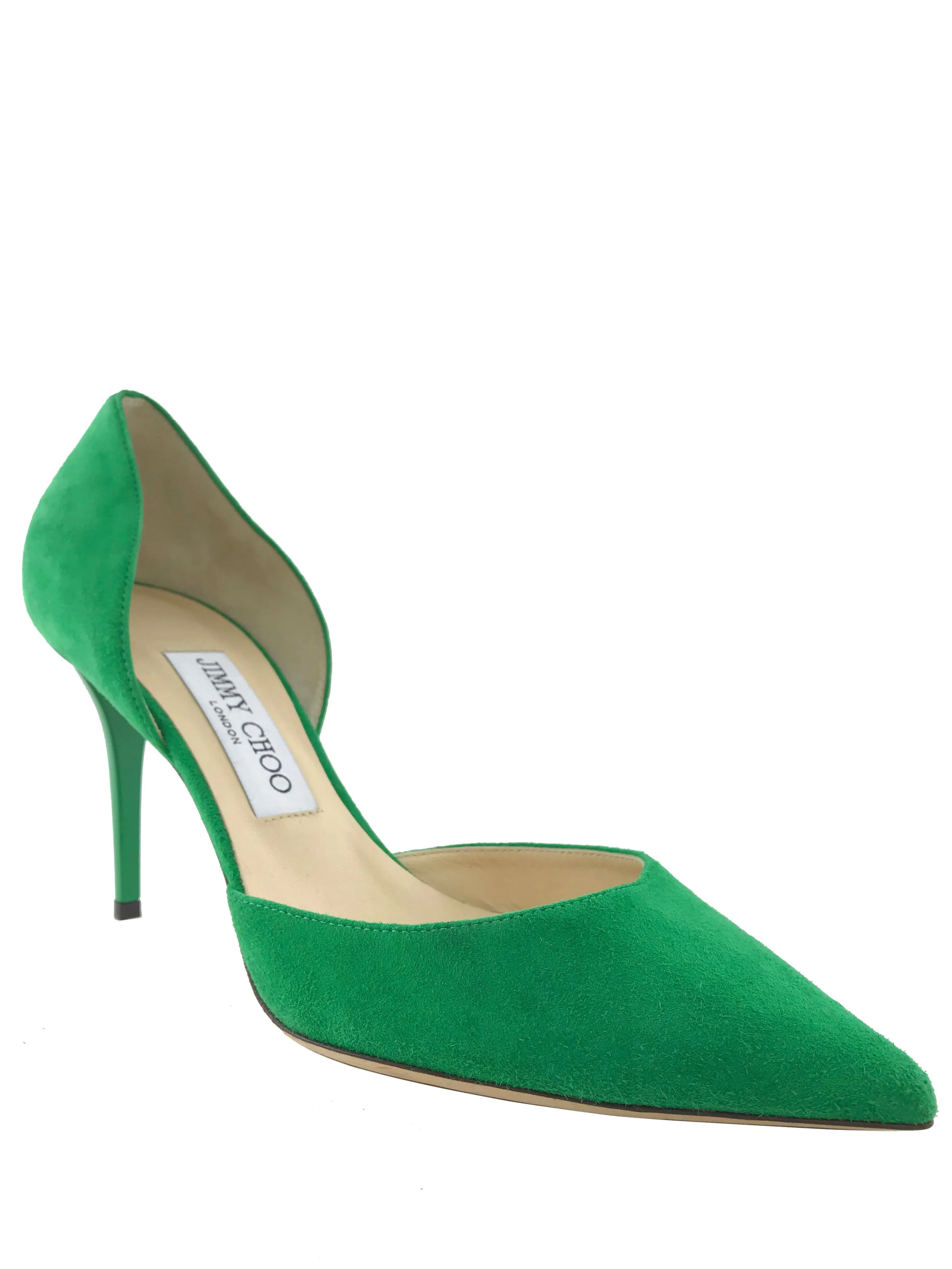 Jimmy Choo Addison Suede d'Orsay Pumps Size 7.5