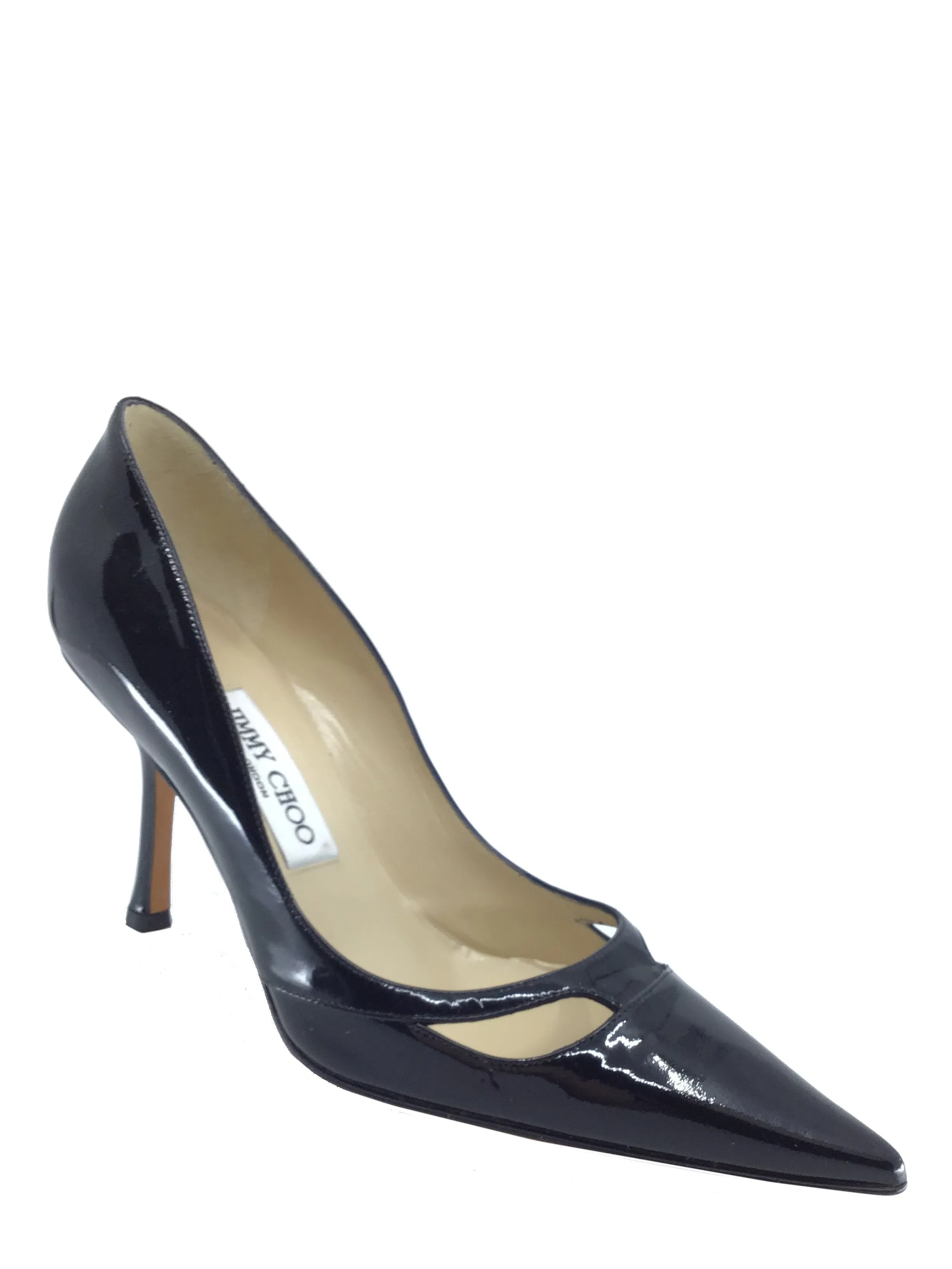 Jimmy Choo Patent Leather Point-Toe Pumps Size 7