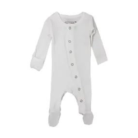 Loved baby - Organic Footed Overall - White