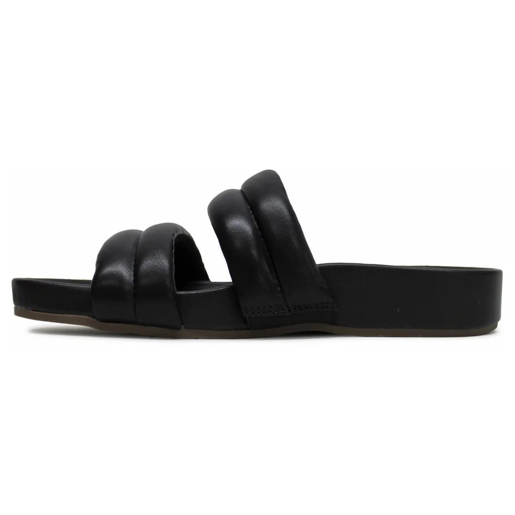 Mayla Synthetic Leather Women's Slides Sandals