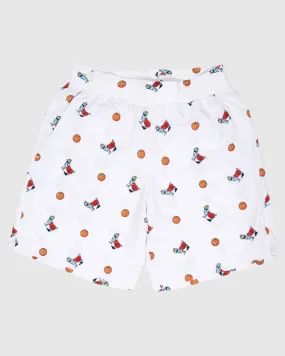 Men's Athletic Shorts: Basketball All-Over-Print