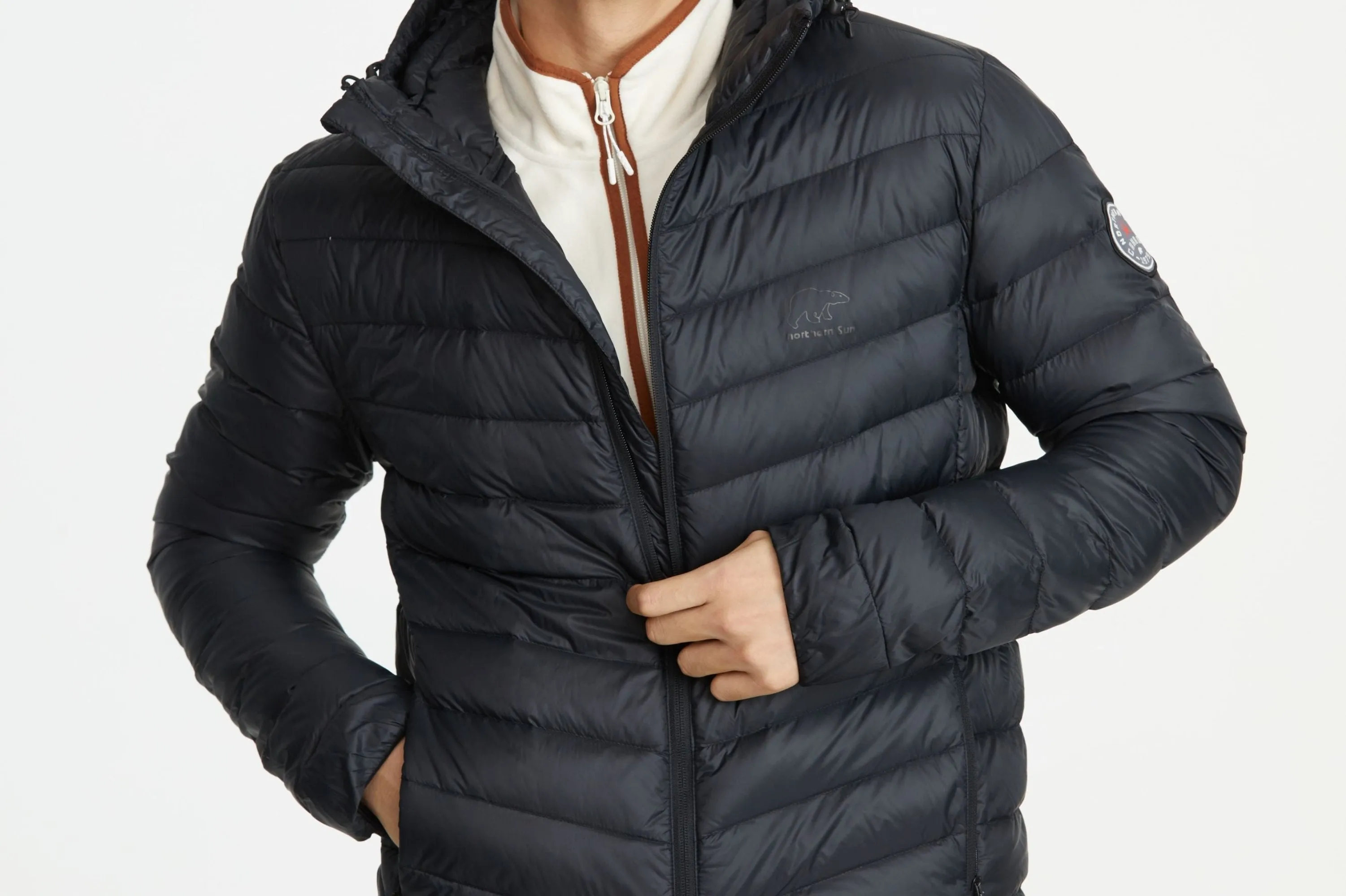 Mens Lightweight Down Jacket (Packable)