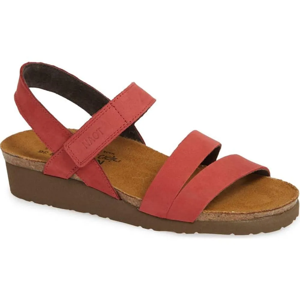 Naot Women's Kayla Red Brick Buc