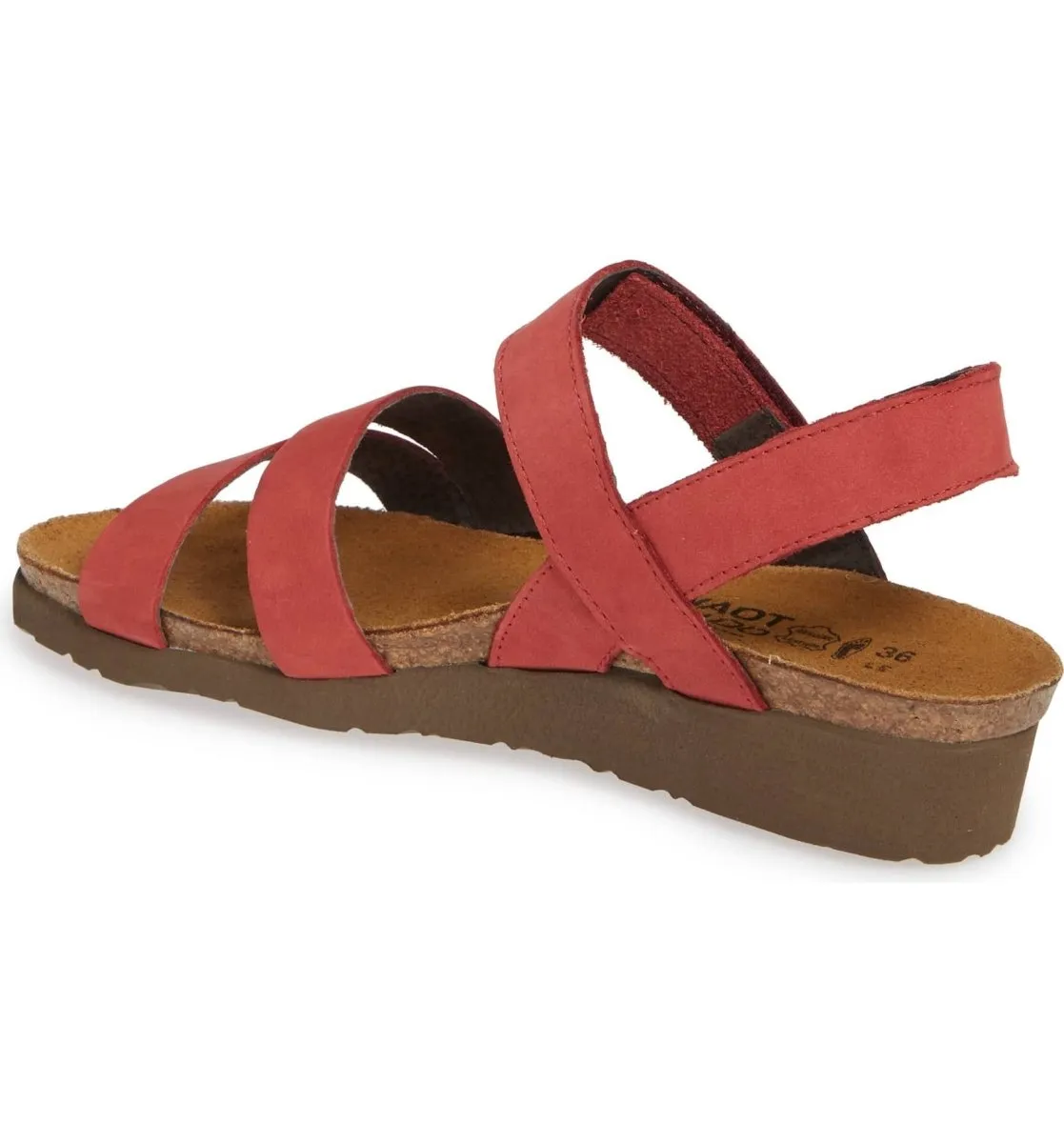 Naot Women's Kayla Red Brick Buc