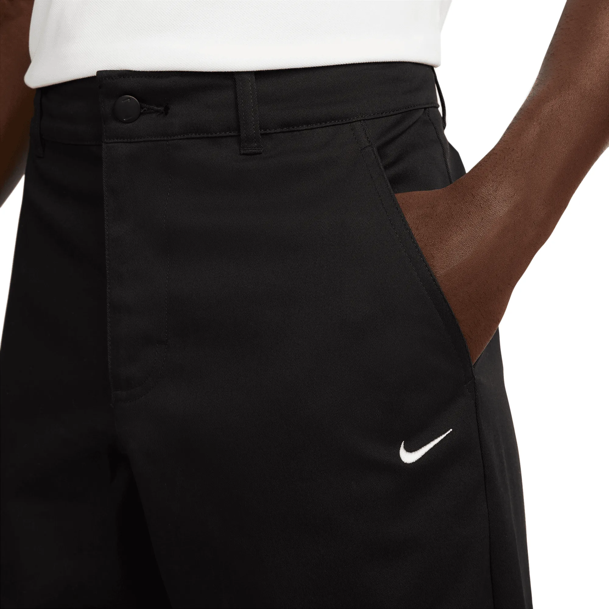 Nike Life Cotton Chino Pants Black DX6027-010