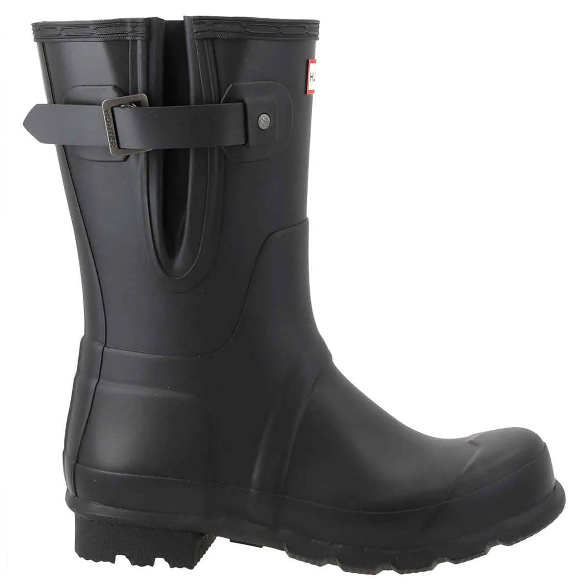 Original Side Adjustable Rubber Men's Short Wellington Boots