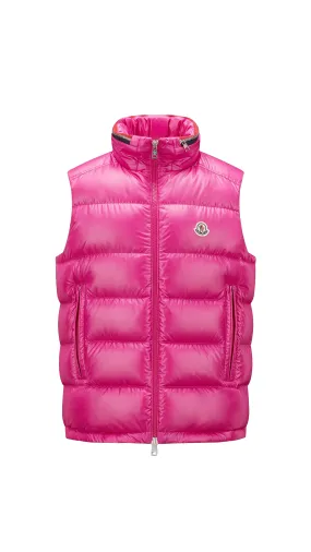 Ouse Down Vest - Rose Pink