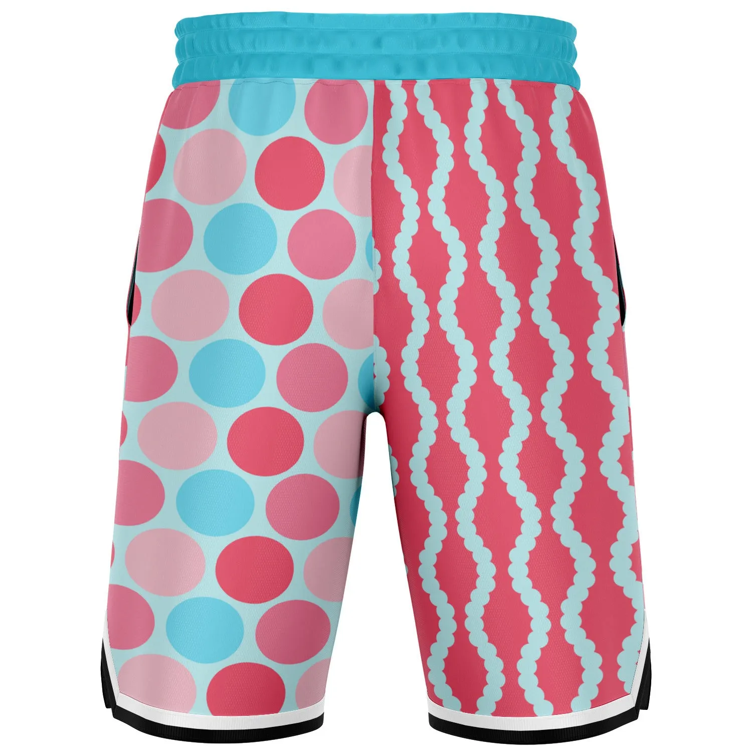 Polka Time Unisex Basketball Shorts