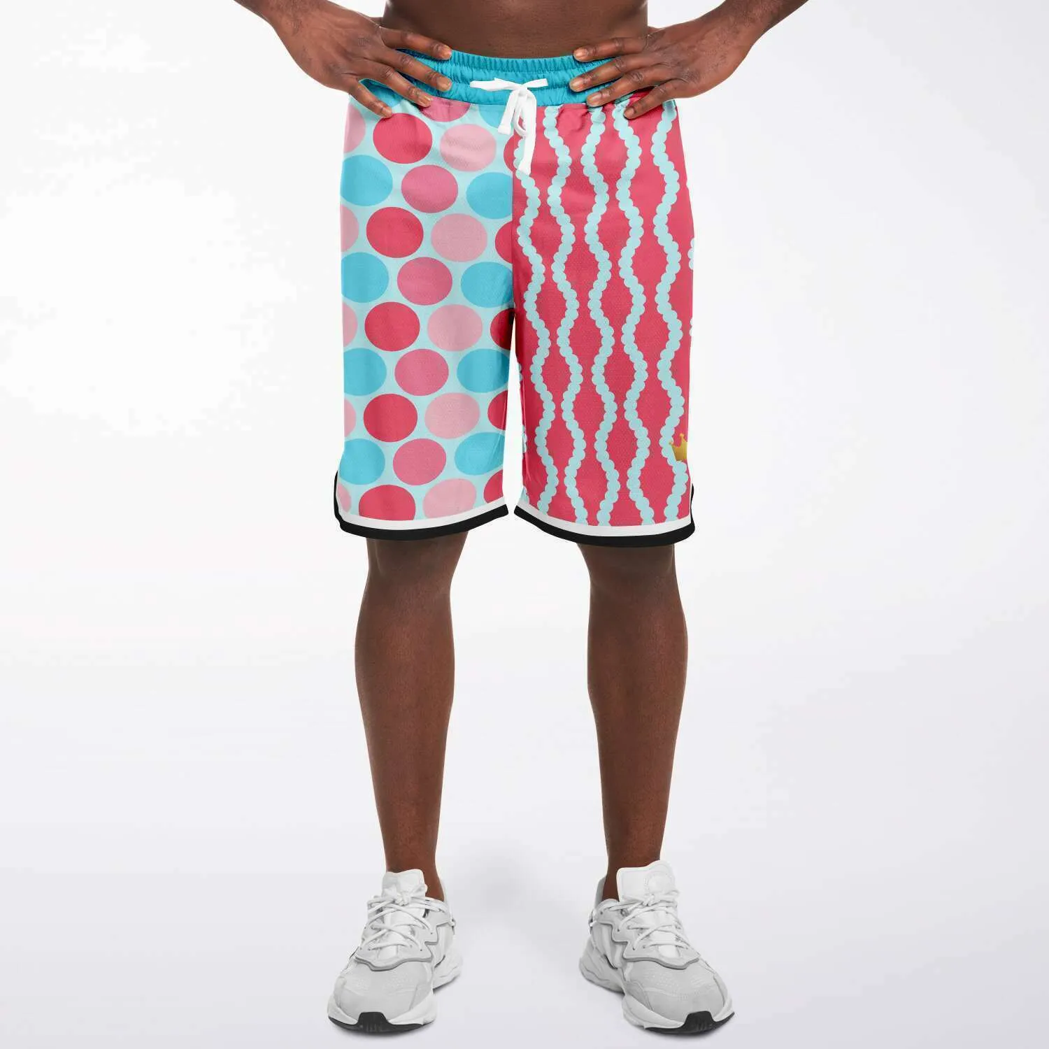 Polka Time Unisex Basketball Shorts