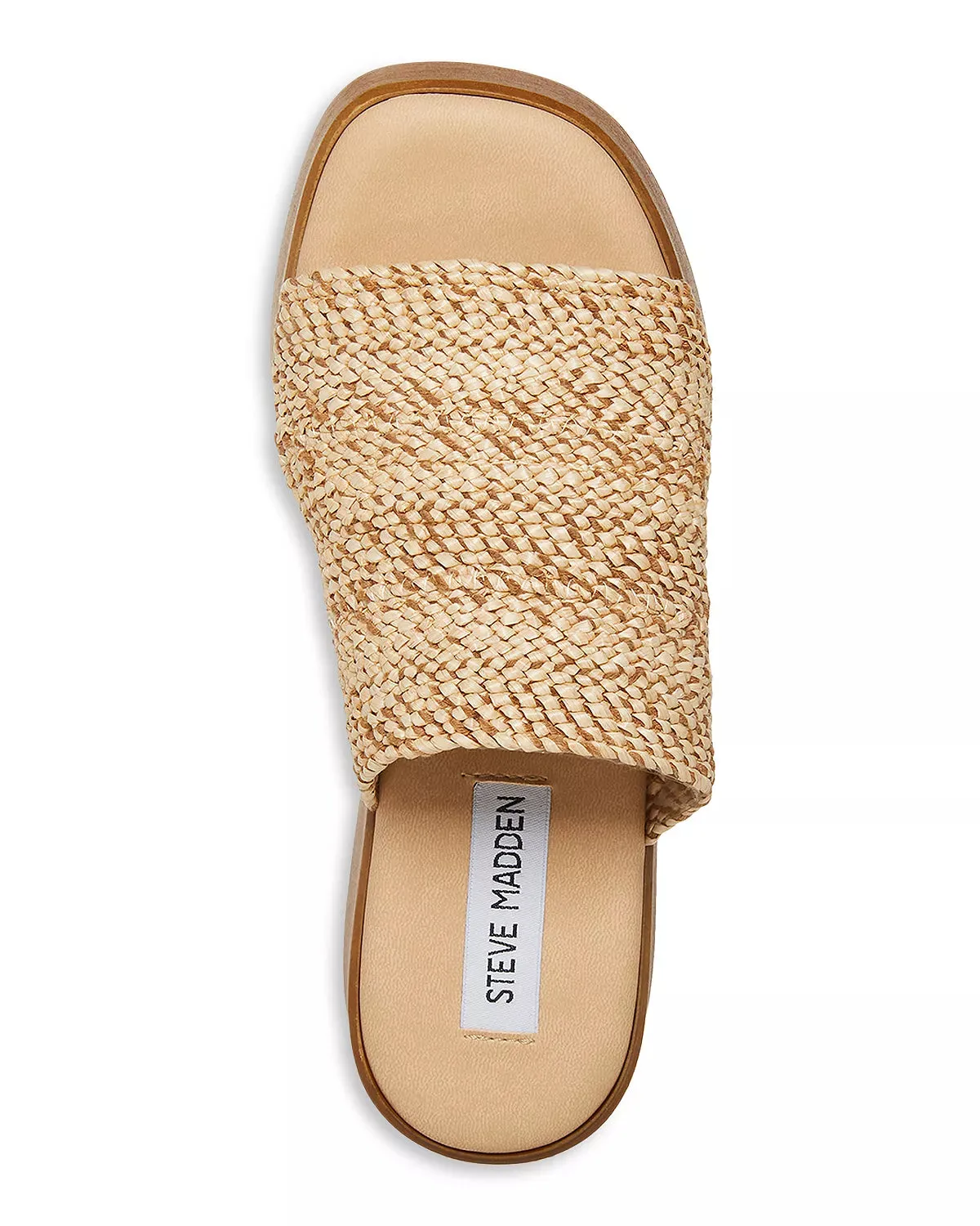 Steve Madden Women's Slinky30 Platform Sandals (Raffia)