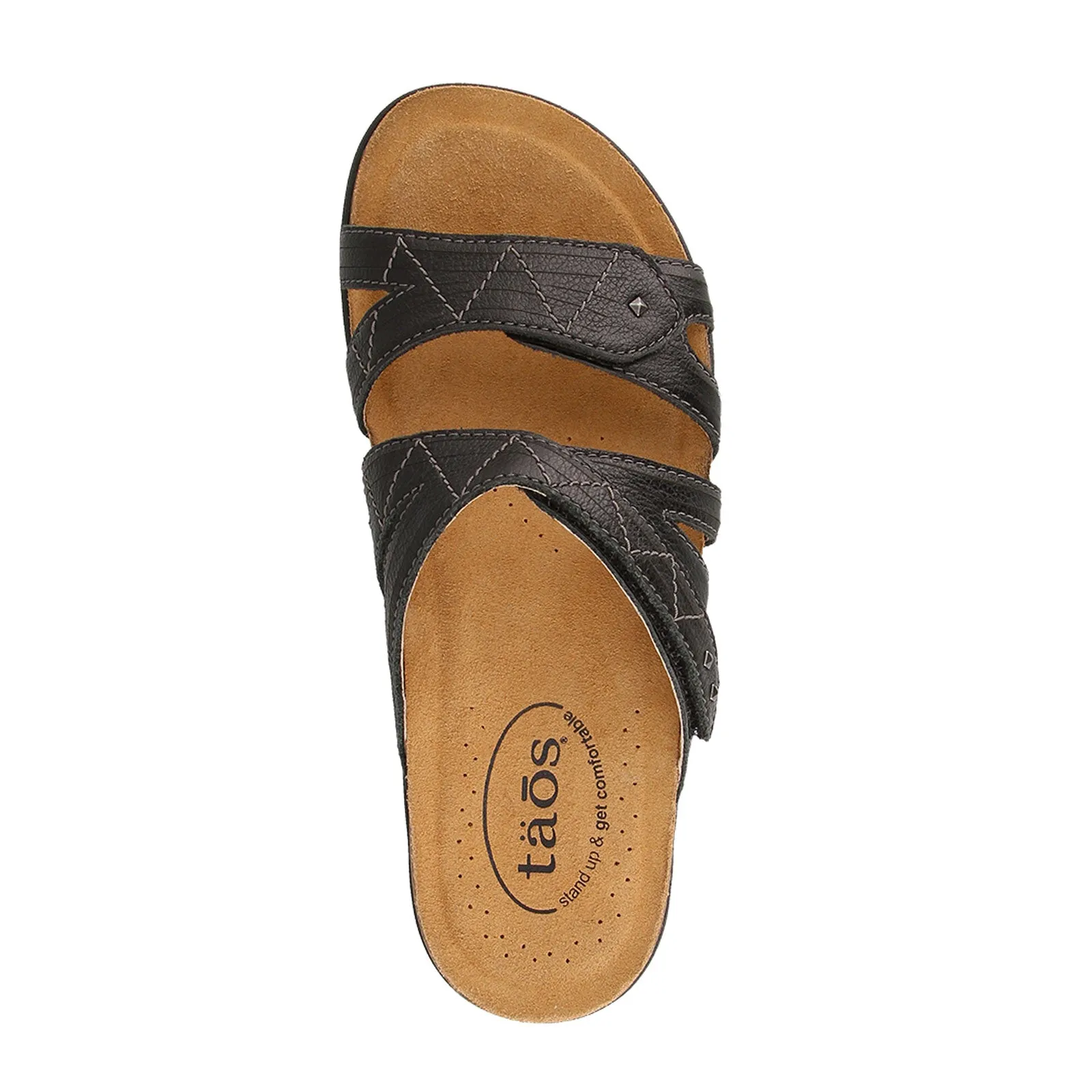 Taos Premier Slide Sandal (Women) - Black