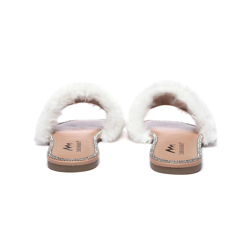 TARRAMARRA Fluffy Diamante Women Sandals