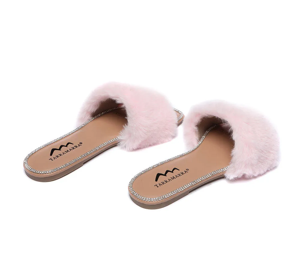 TARRAMARRA Fluffy Diamante Women Sandals