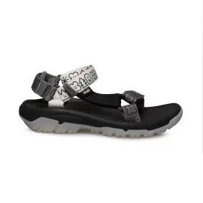 Teva Hurricane XLT 2 SML Black / White Sandals - Women's