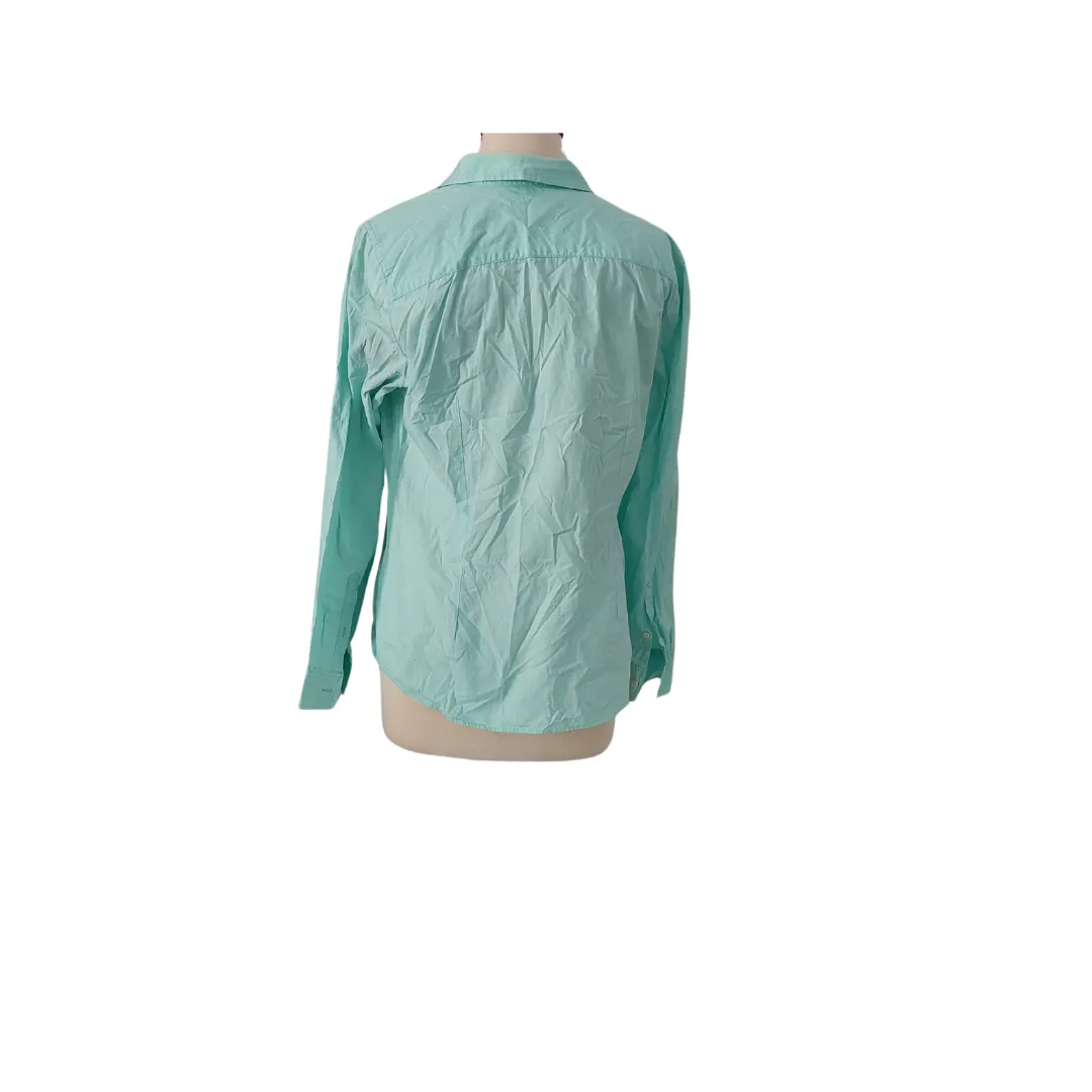 Tommy Hilfiger Sea Green Collared Shirt | Pre loved |