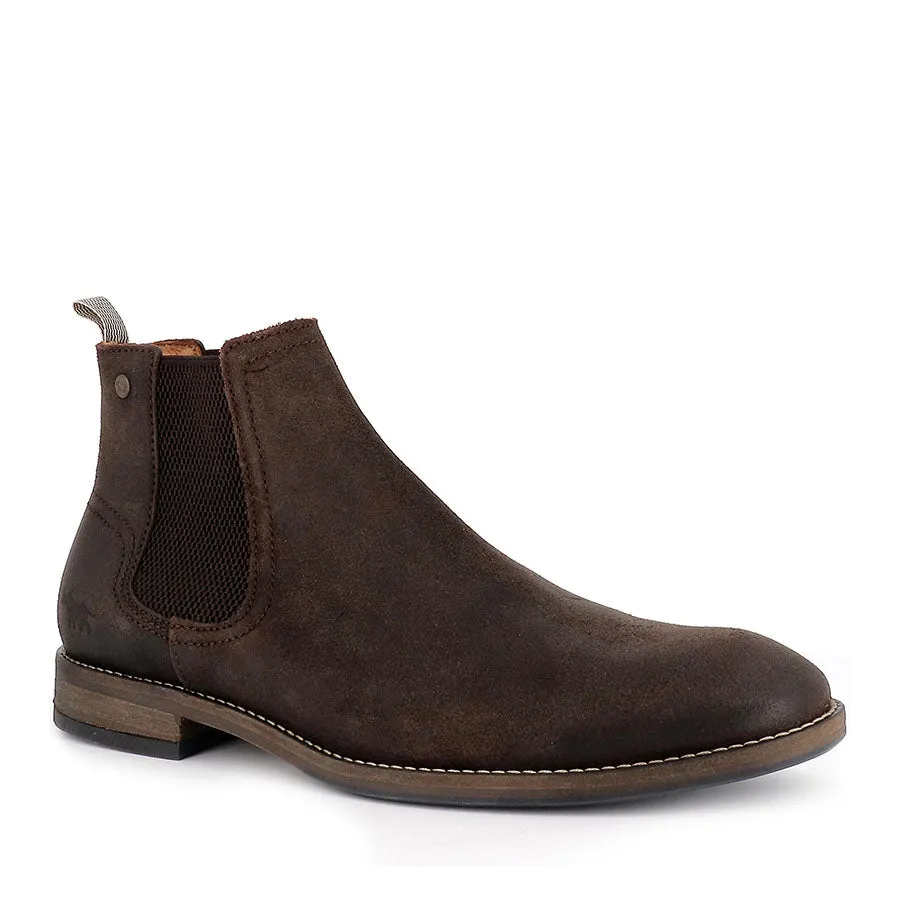 WINTON - DARK BROWN SUEDE