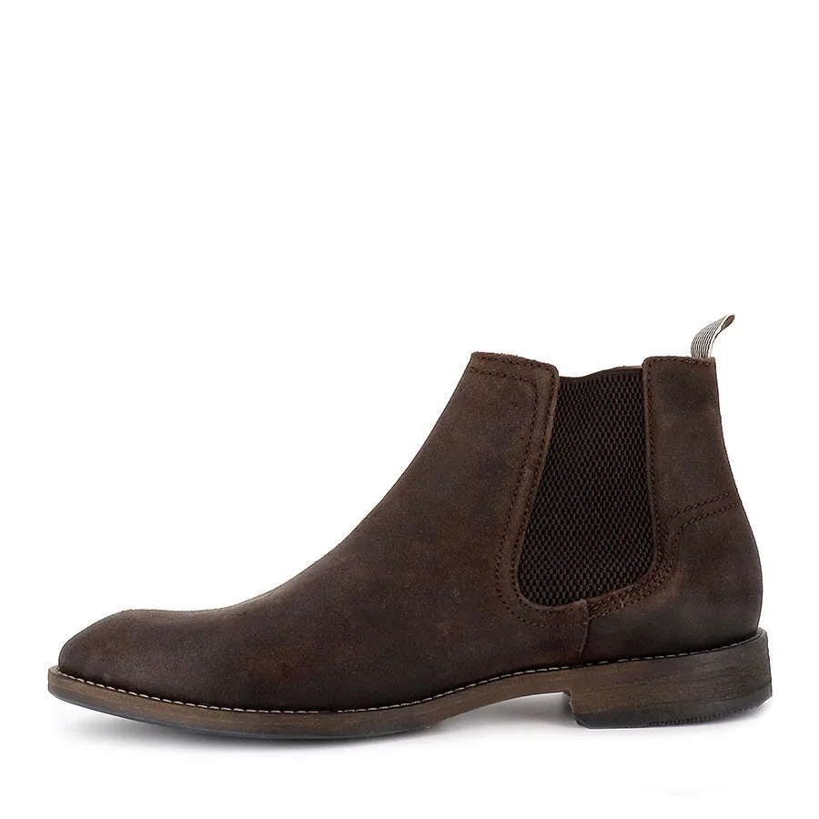 WINTON - DARK BROWN SUEDE